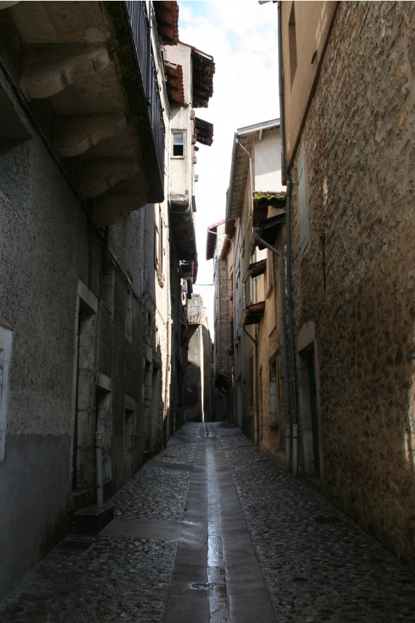 rue typique de villefranche