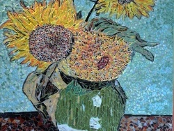 Photo dessins et illustrations, Arles - Arles - Les tournesols 2/7 .Influence,Vincent Van Gogh .
