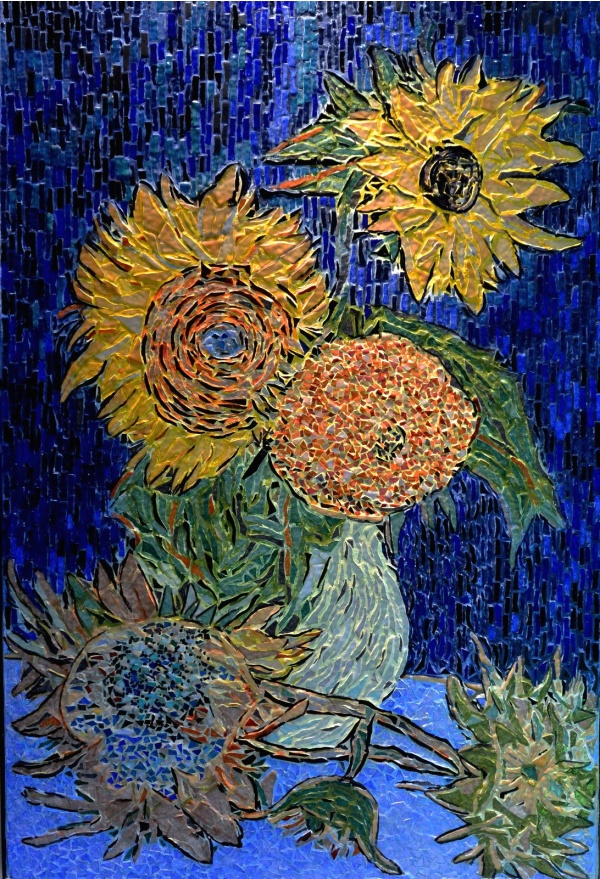 Photo Arles - Arles - Les tournesols 3/7 .Influence,Vincent Van Gogh .