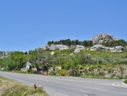 Photo paysage et monuments, Les Baux-de-Provence - le village