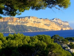 Photo paysage et monuments, Cassis - Les falaises du Cap Canaille