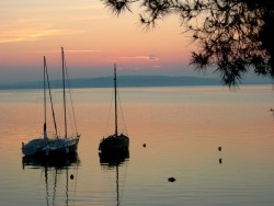 Photo paysage et monuments, Istres - Lever de soleil sur le port d'Istres