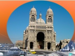 Photo paysage et monuments, Marseille - La Cathédrale de la Majore