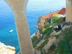 Photo paysage et monuments, Marseille - Le viaduc du Rove, vue sur la mer