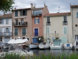 Photo paysage et monuments, Martigues - Maisons colorées du Miroir aux Oiseaux