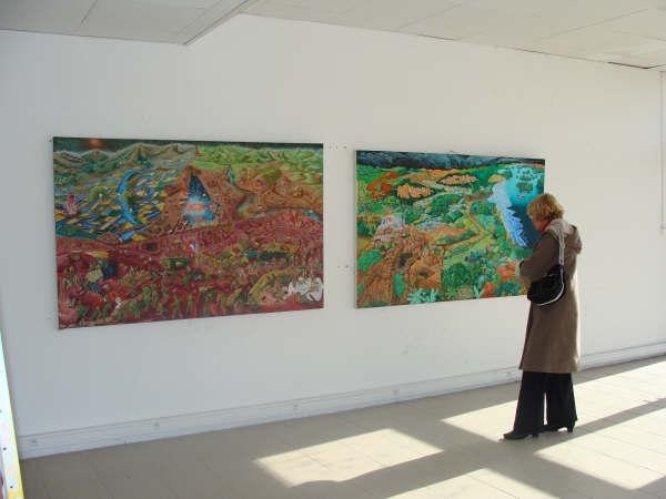 expo peinture Mr Mollard de Port Saint Louis