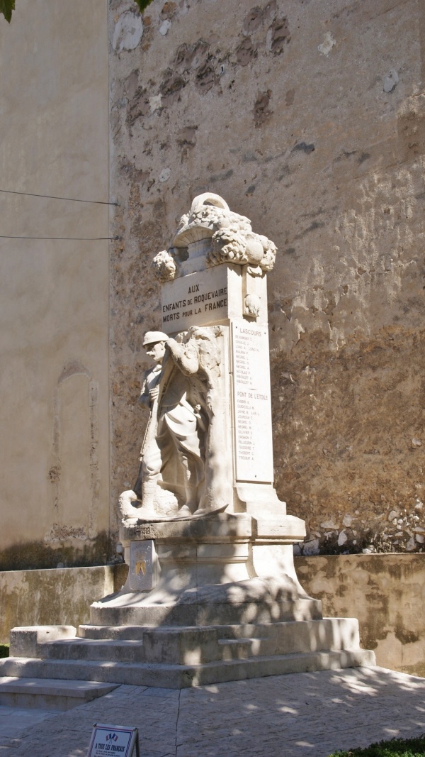 Photo Roquevaire - le monument aux morts