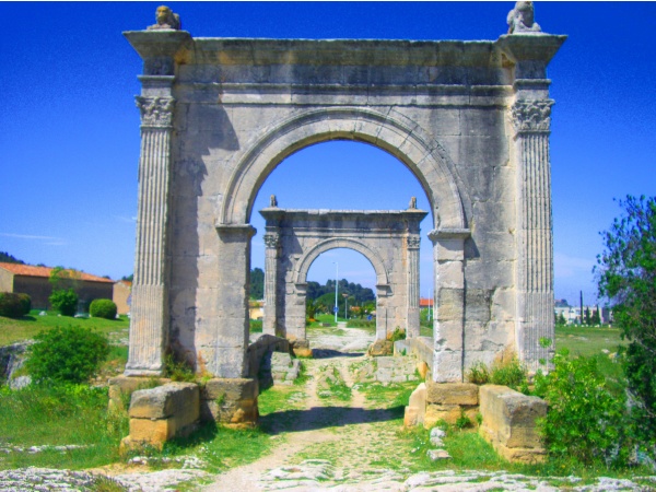 Photo Saint-Chamas - Le pont Flavien, pont Romain (1er siècle av JC)