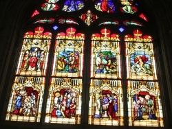 Photo paysage et monuments, Bayeux - Vitraux Notre Dame