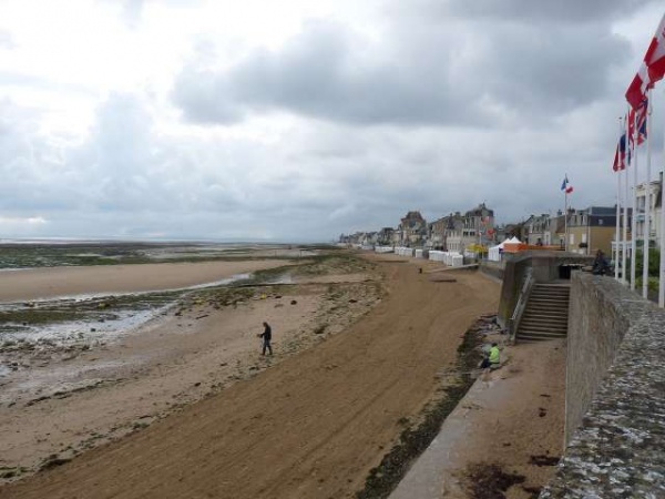Photo Saint-Aubin-sur-Mer - Grande marée du 14 Août