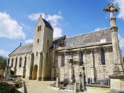 Photo paysage et monuments, Tracy-sur-Mer - église Saint Martin