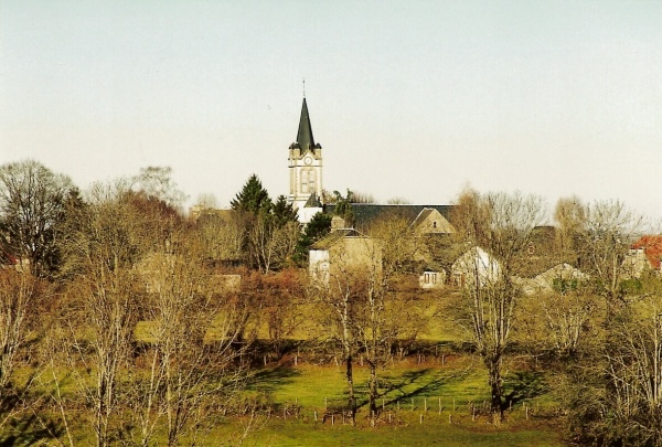 Photo Chaussenac - le bourg , vue générale