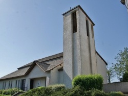 Photo paysage et monuments, Lafeuillade-en-Vézie - église Saint François