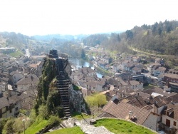 Photo paysage et monuments, Laroquebrou - Vue depuis le château