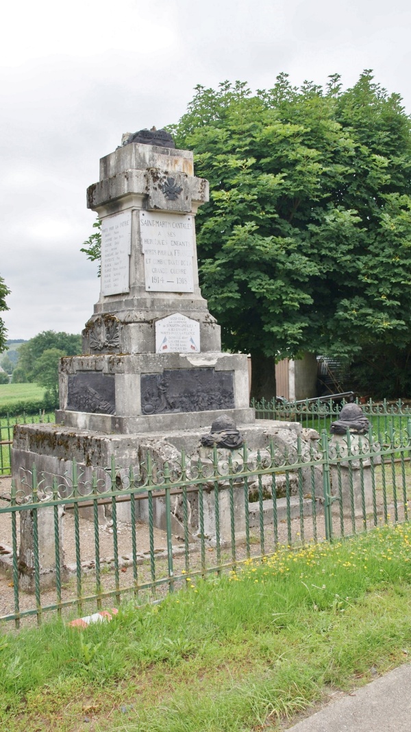 Photo Saint-Martin-Cantalès - le monument aux morts