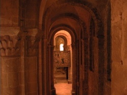 Photo paysage et monuments, Vieillevie - Intérieur de l'abbatiale de Conques.