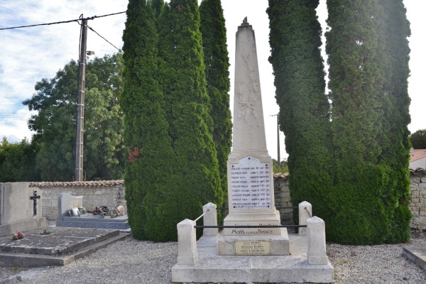 Photo Montroy - le monument aux morts