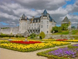 Photo paysage et monuments, Saintes - Region de Saintes - le chateau de la Roche Gourbon