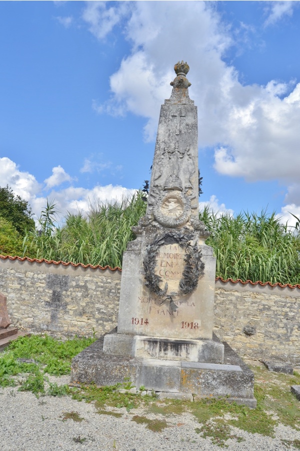 Photo Thairé - le monument aux morts