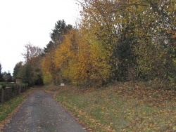 Photo paysage et monuments, La Chapelotte - le chemin de la Ruellée en automne