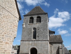 Photo paysage et monuments, Auriac - clocher St Côme st damien
