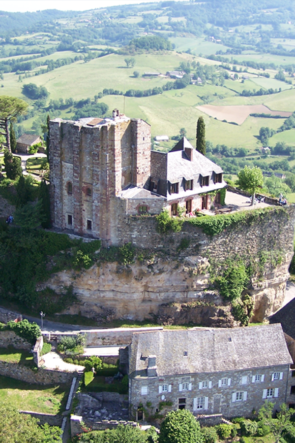 Photo Turenne - Vue aérienne du château
