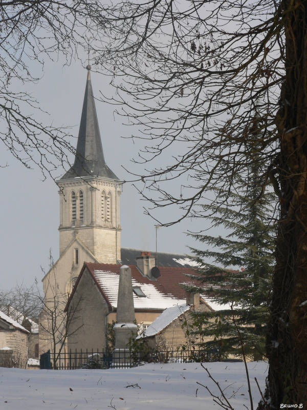 Église en hiver