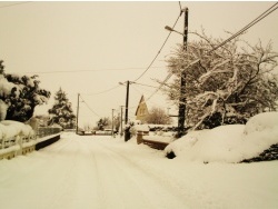 Photo paysage et monuments, Bourbriac - neige bourbriac