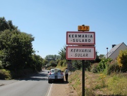 Photo paysage et monuments, Kermaria-Sulard - entrée du Village