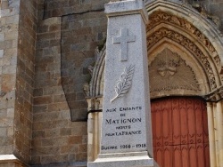 Photo paysage et monuments, Matignon - Monument-aux-Morts