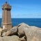 Photo Perros-Guirec - Perros-Guirec : le phare de Men-Ru ("pierre rouge") à Ploumanac'h