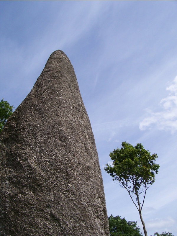 Plésidy - Menhir de Cailouan