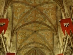 Photo paysage et monuments, Tréguier - Ancienne cathédrale Saint-Tugdual - Fresques XVe s.