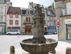 Photo paysage et monuments, Aubusson - la fontaine