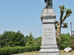 Photo paysage et monuments, Dontreix - le monument aux morts