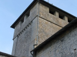 Photo paysage et monuments, Alles-sur-Dordogne - clocher église St etienne