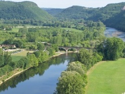 Photo paysage et monuments, Beynac-et-Cazenac - la rivière