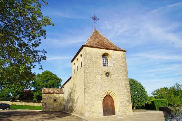 Photo Calès - église Saint Medard