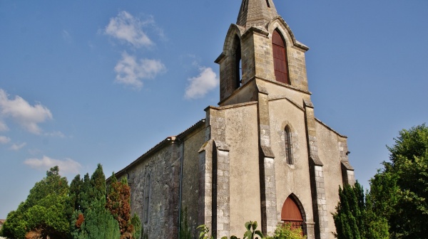 Photo Montazeau - L'église