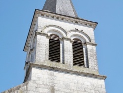 Photo paysage et monuments, Négrondes - le clocher église St Pierre