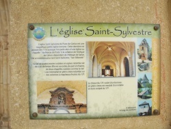 Photo paysage et monuments, Prats-de-Carlux - église Saint Sylvestre