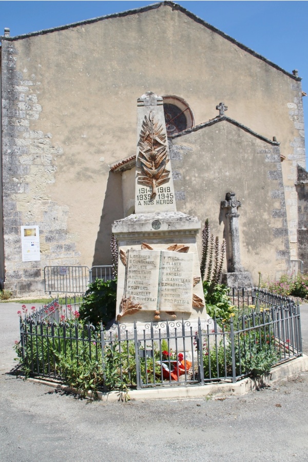 Photo Saint-Paul-Lizonne - le monument aux morts