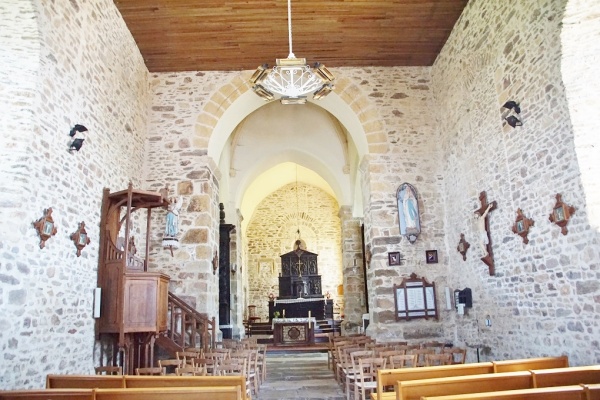 Photo Saint-Priest-les-Fougères - église saint projet