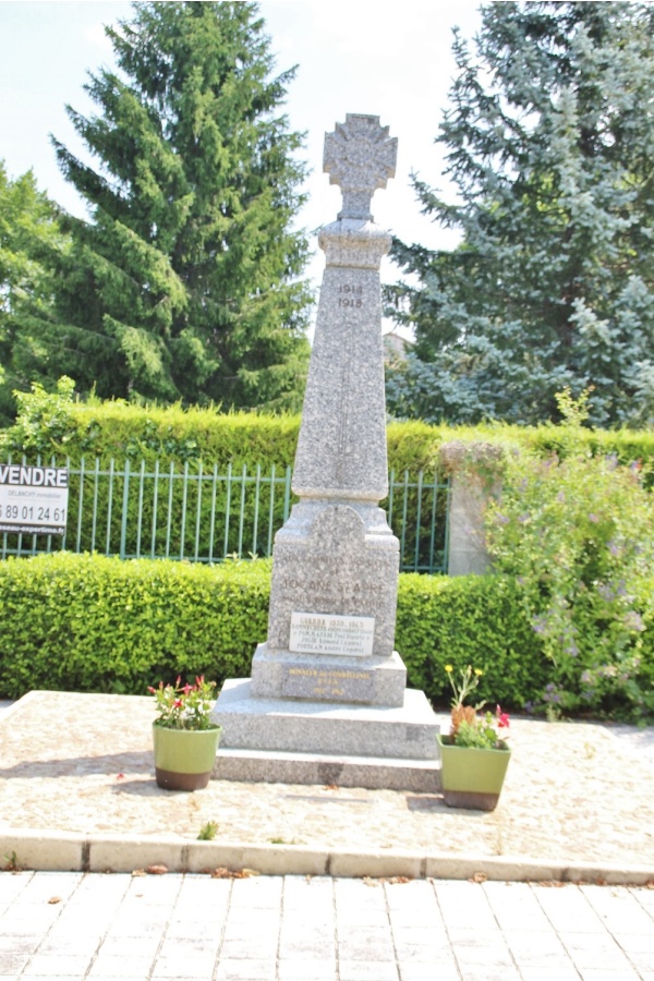 Photo Tocane-Saint-Apre - le monument aux morts