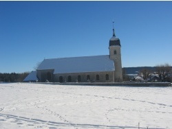 Photo paysage et monuments, Le Bélieu - L'église du village