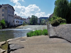 Photo paysage et monuments, Pontarlier - Rivière le Doubs à Pontarlier.25