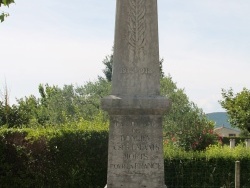 Photo paysage et monuments, Bonlieu-sur-Roubion - le monument aux morts