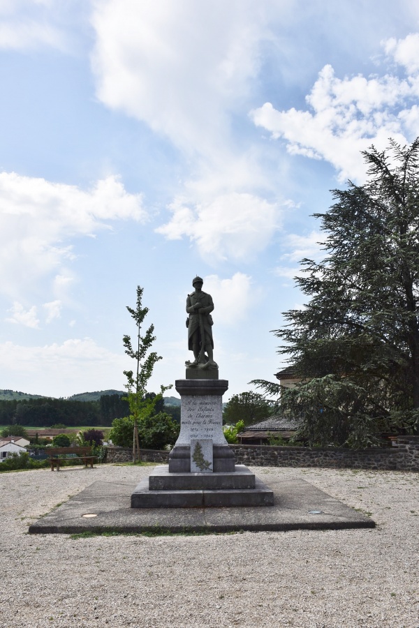 Photo Charmes-sur-l'Herbasse - le monument aux morts