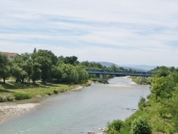 Photo paysage et monuments, Crest - la rivière
