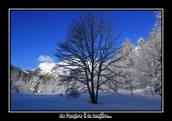 Photo Lus-la-Croix-Haute - De l'ombre à la lumière...